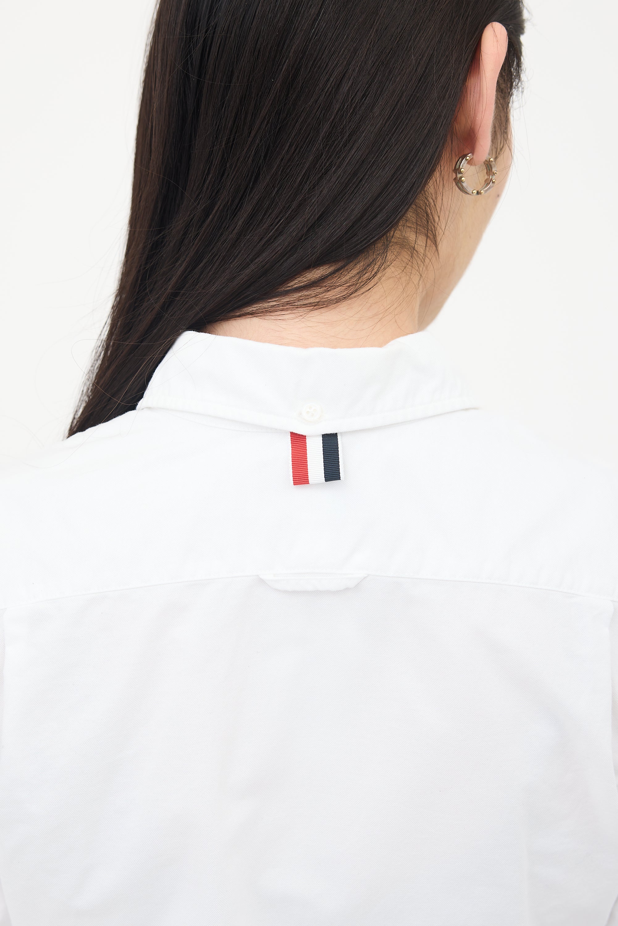 Thom Browne // RWB Shirt Dress VSP Consignment Thom Browne // RWB Shirt Dress VSP Consignment