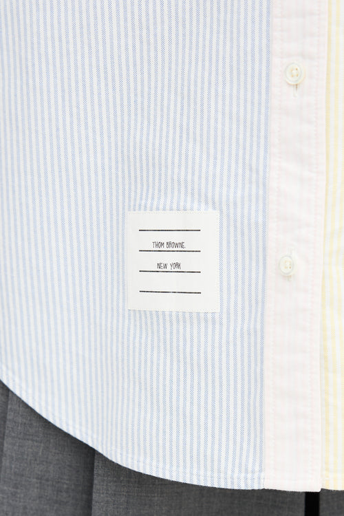 Thom Browne Striped Shirt Dress