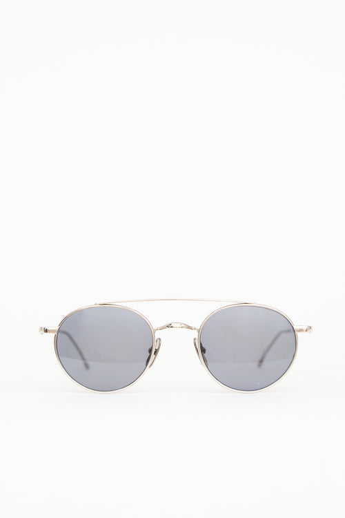 Thom Browne TB101 Aviator Sunglasses