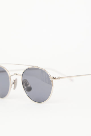 Thom Browne TB101 Aviator Sunglasses