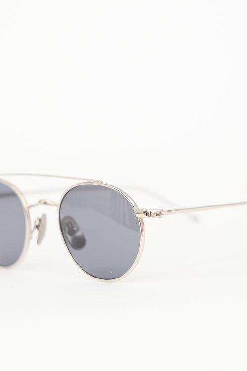Thom Browne TB101 Aviator Sunglasses