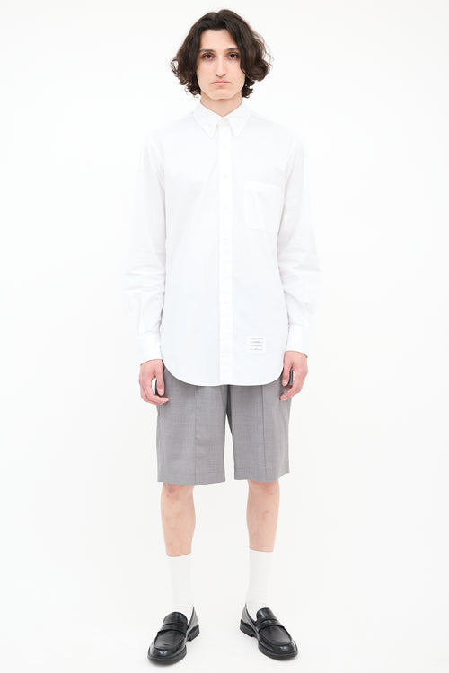 Thom Browne 4-Bar Shirt
