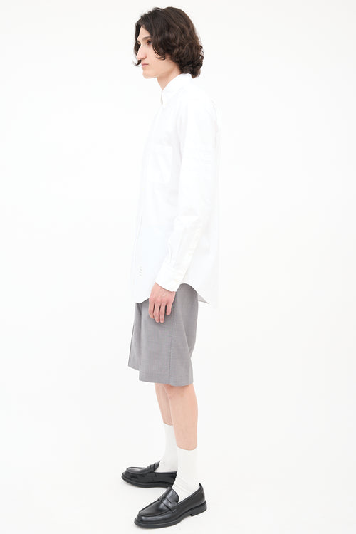 Thom Browne 4-Bar Shirt