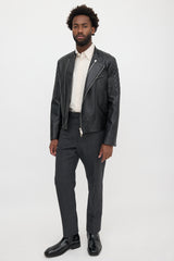 Thom Browne Wool Straight Leg Trouser