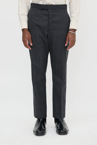 Thom Browne Wool Straight Leg Trouser