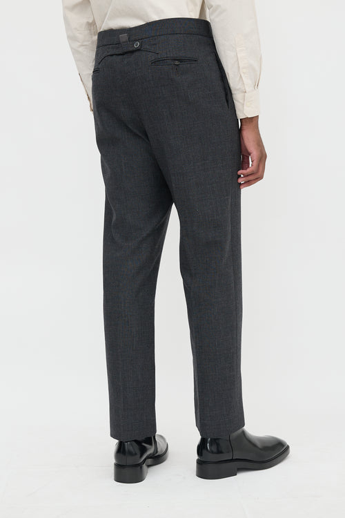 Thom Browne Wool Straight Leg Trouser