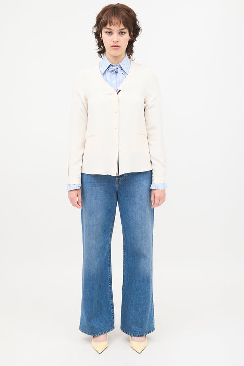 Thom Browne Silk Cardigan