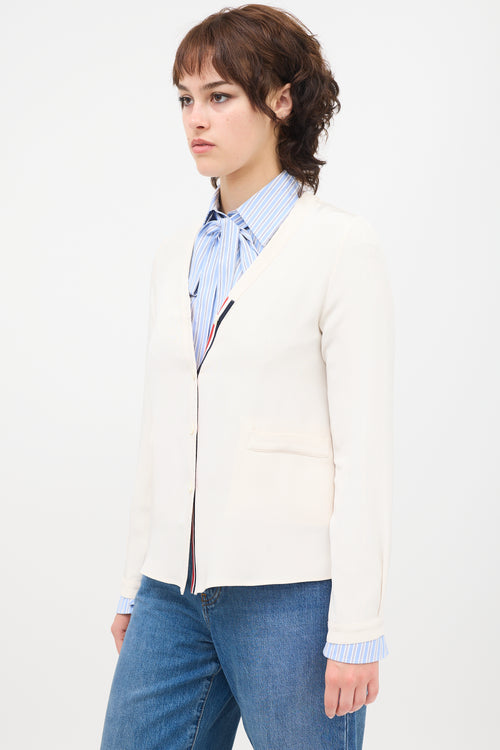 Thom Browne Silk Cardigan