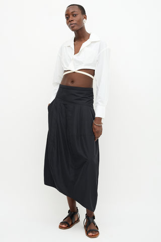 Tibi Asymmetrical Balloon Skirt