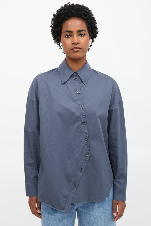 Tibi Asymmetrical Oversized Shirt