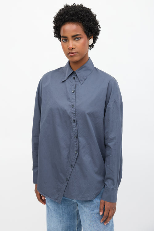 Tibi Asymmetrical Oversized Shirt