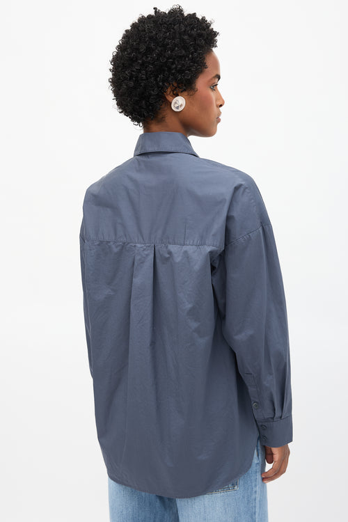 Tibi Asymmetrical Oversized Shirt