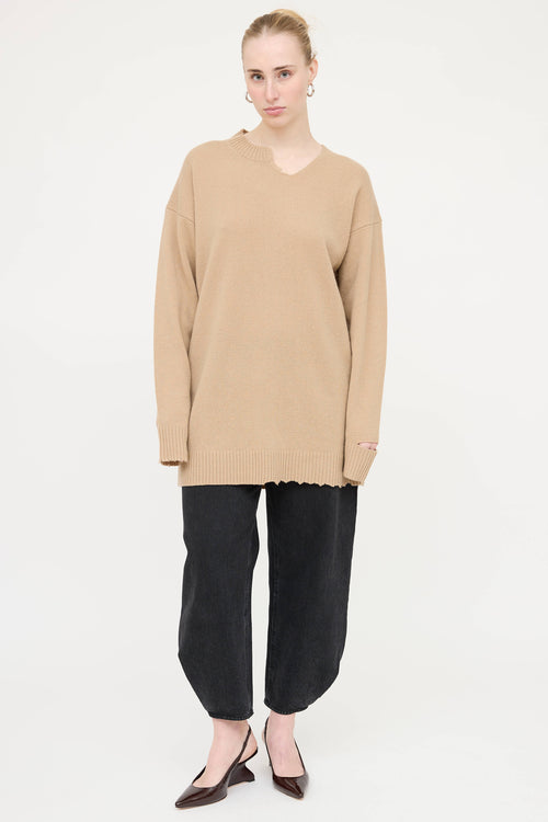 Tibi Wool Pullover Sweater