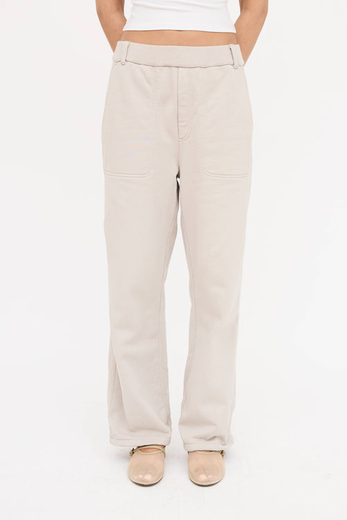 Tibi Relaxed Cotton Sweatpants