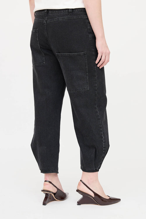 Tibi Denim Barrel Jeans