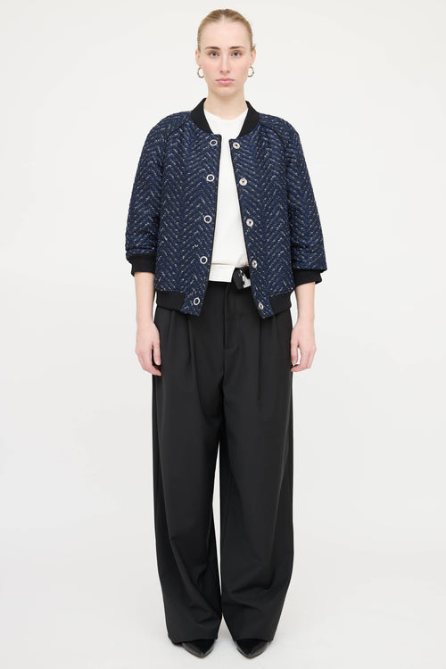 Tibi Fold Over Pant