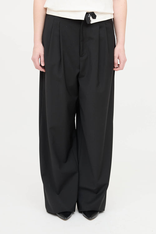 Tibi Fold Over Pant