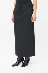 Tibi Black Pencil Skirt