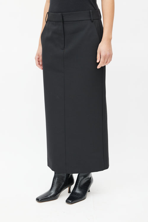 Tibi Black Pencil Skirt