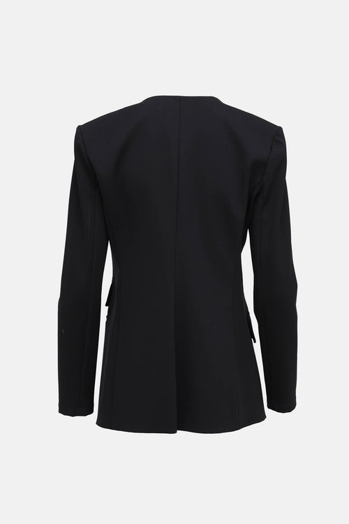 Tibi Collarless Blazer