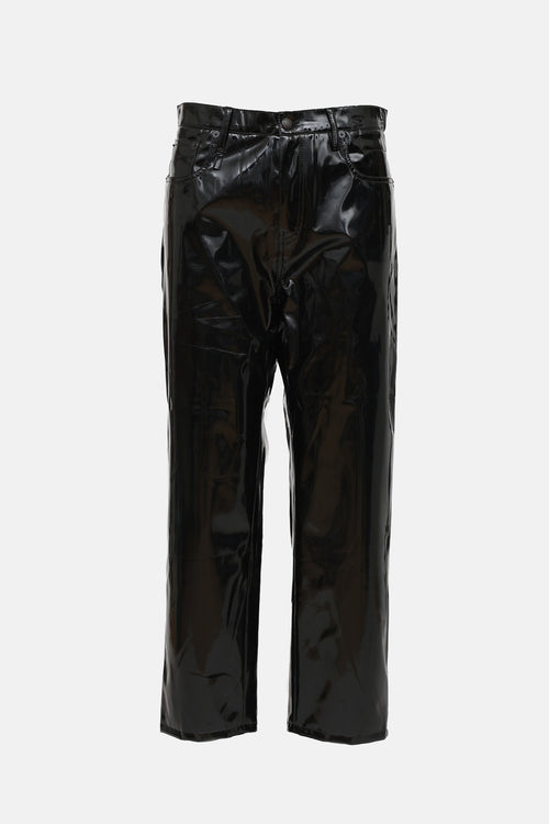 R13Patent Shelly Slim Leg Pant