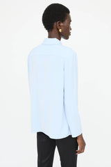 Tibi Stretch Button Up Shirt