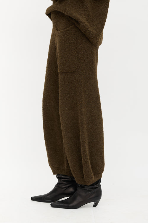 Tibi Boucle Knit Balloon Pant
