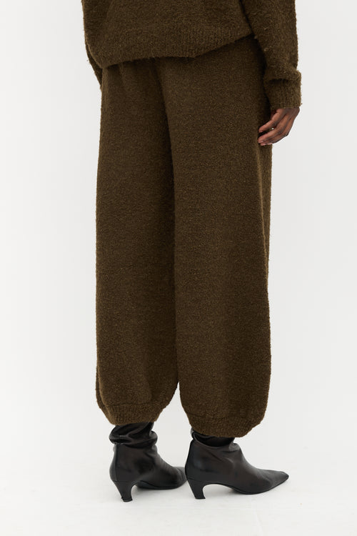 Tibi Boucle Knit Balloon Pant