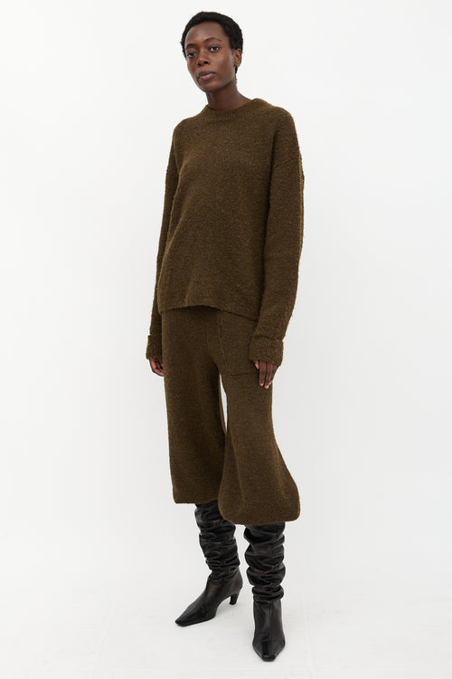 Tibi Boucle Knit Balloon Pant