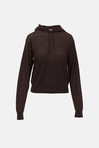 Tibi Wool Easy Hoodie