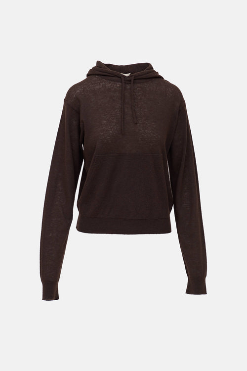 Tibi Wool Easy Hoodie