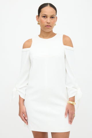 Tibi Cold Shoulder Dress