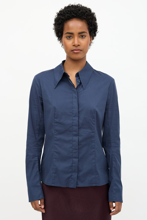 Tibi Collared Dress Shirt