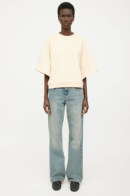 Tibi Easy Crewneck Sweatshirt