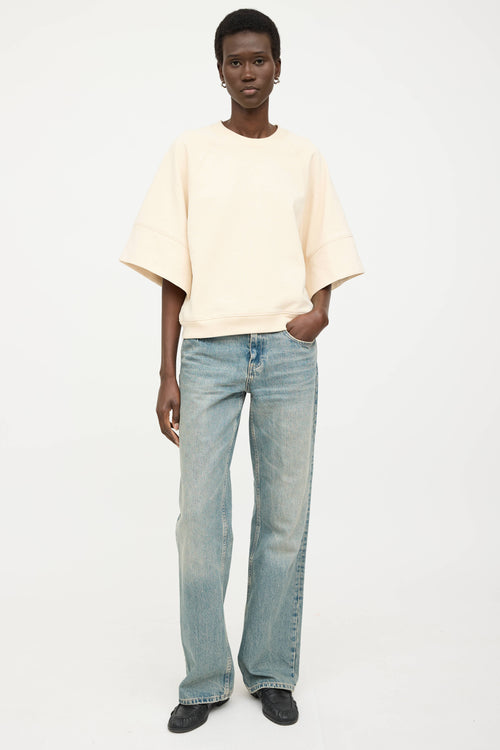 Tibi Easy Crewneck Sweatshirt