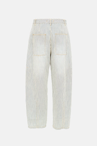 Tibi Striped Brancusi Trouser