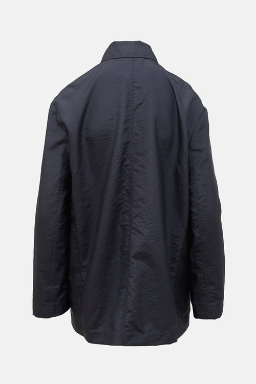 Tibi Crispy Nylon Liam Blazer