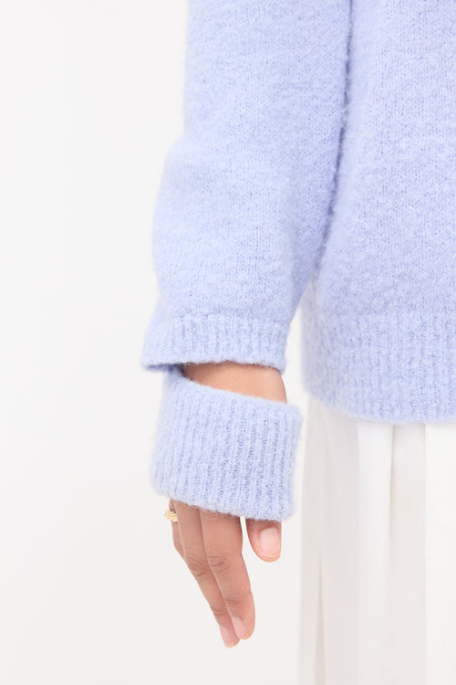 Tibi Cutout Cuff Sweater