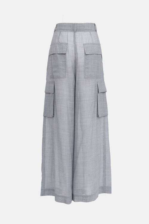 Tibi Triple Pleat Pant