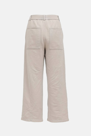 Tibi Straight Leg Sweat Pant