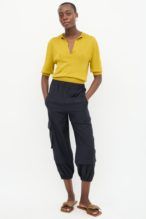 Tibi Knit Polo Shirt