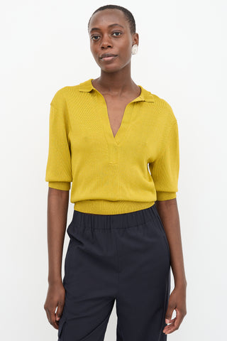 Tibi Knit Polo Shirt