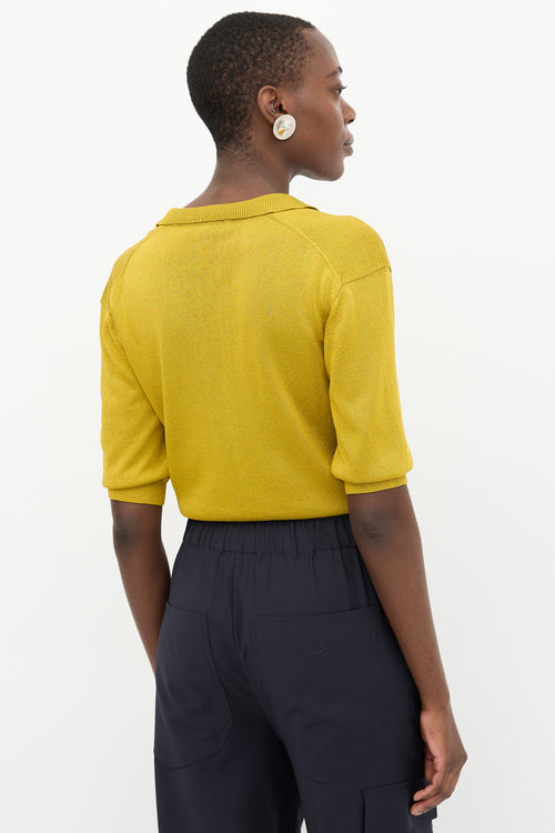 Tibi Knit Polo Shirt