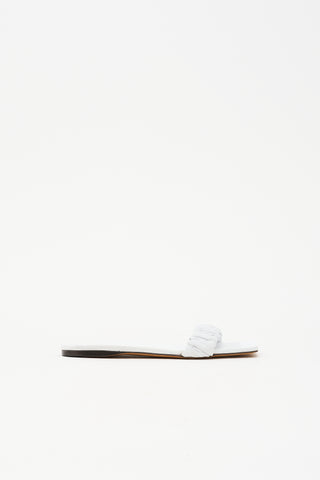Tibi Leather Jordan Sandal