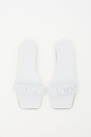 Tibi Leather Jordan Sandal