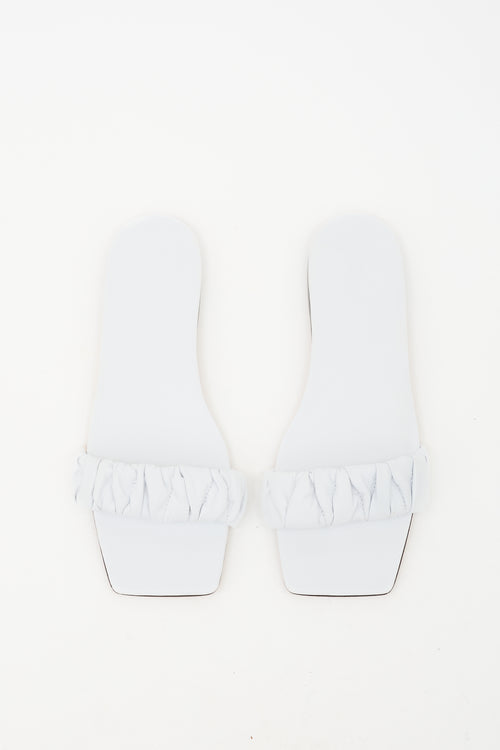 Tibi Leather Jordan Sandal