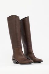 Tibi Leather Dean Boot