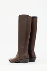 Tibi Leather Dean Boot
