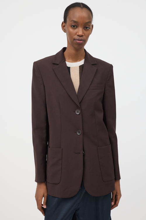 Tibi Liam Single Breasted Blazer