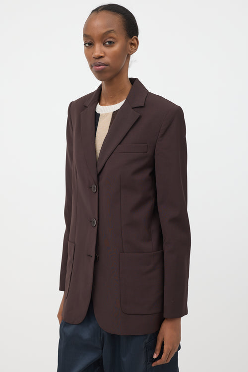 Tibi Liam Single Breasted Blazer